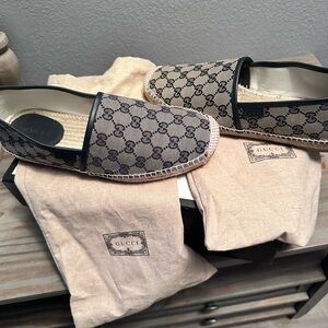 Gucci espadrilles size Men 9/ Women 11